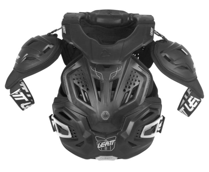 Защита панцирь+ шея Leatt Fusion Vest 3.0 (Black, XXL, 2023 (1015400102))